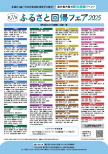 ふるさと回帰フェア2025チラシ2